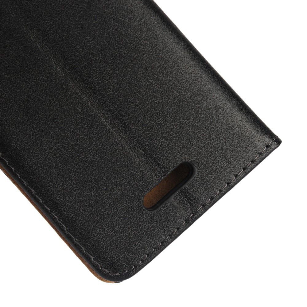Lenovo B Portemonnee Hoesje Echt Leer Zwart afbeelding 9