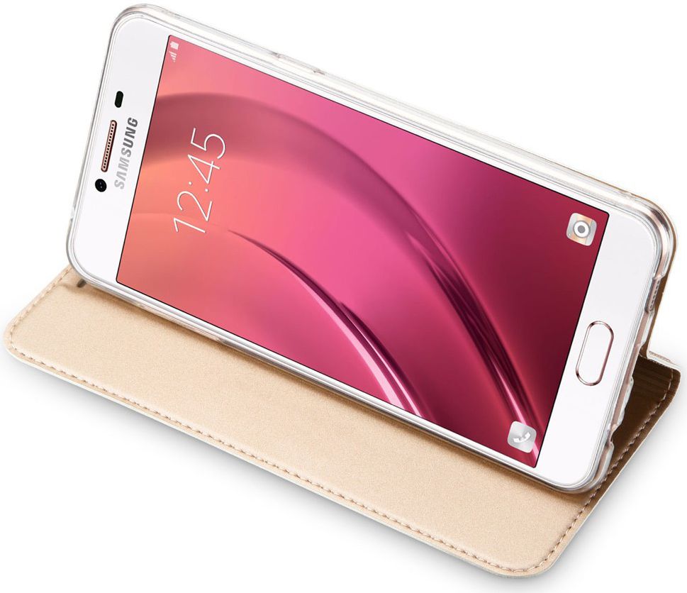 Dux Ducis Samsung Galaxy A5 (2017) Bookcase Hoesje Goud afbeelding 2