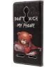 Lenovo K6 Print Hoesje Dont Touch My Phone