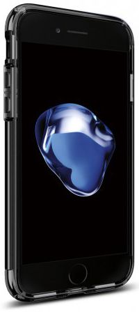 Spigen Slim Armor Hoesje Apple iPhone 7 Jet Black afbeelding 3