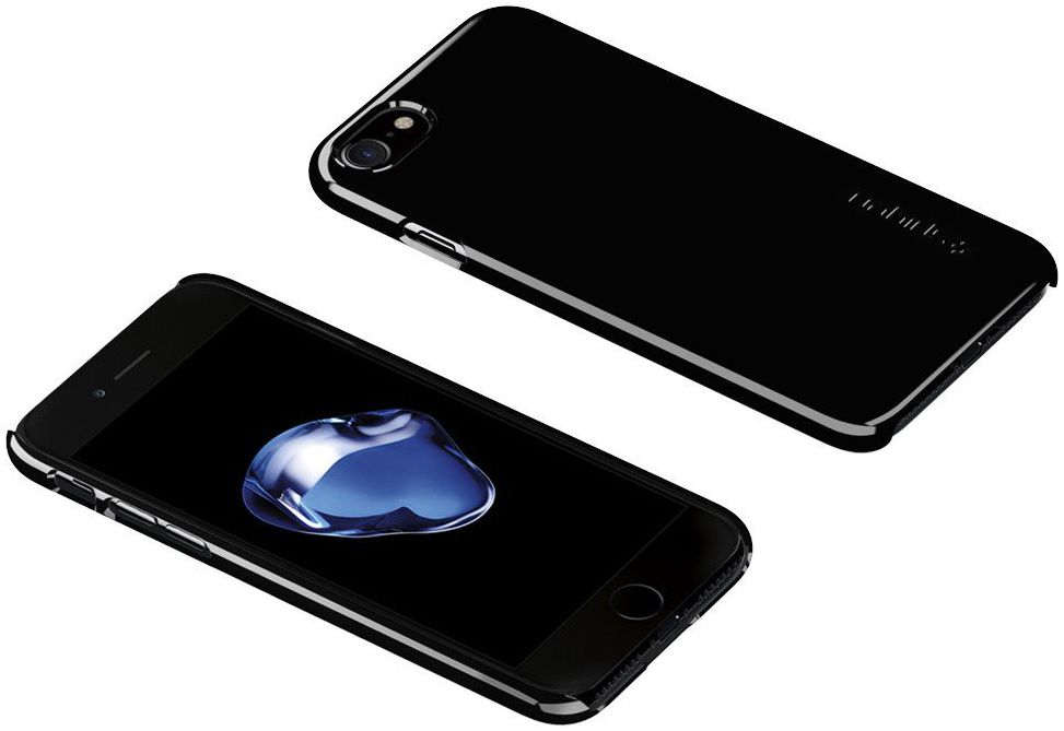 Spigen Thin Fit Case Apple iPhone 7 / 8 Jet Black afbeelding 7
