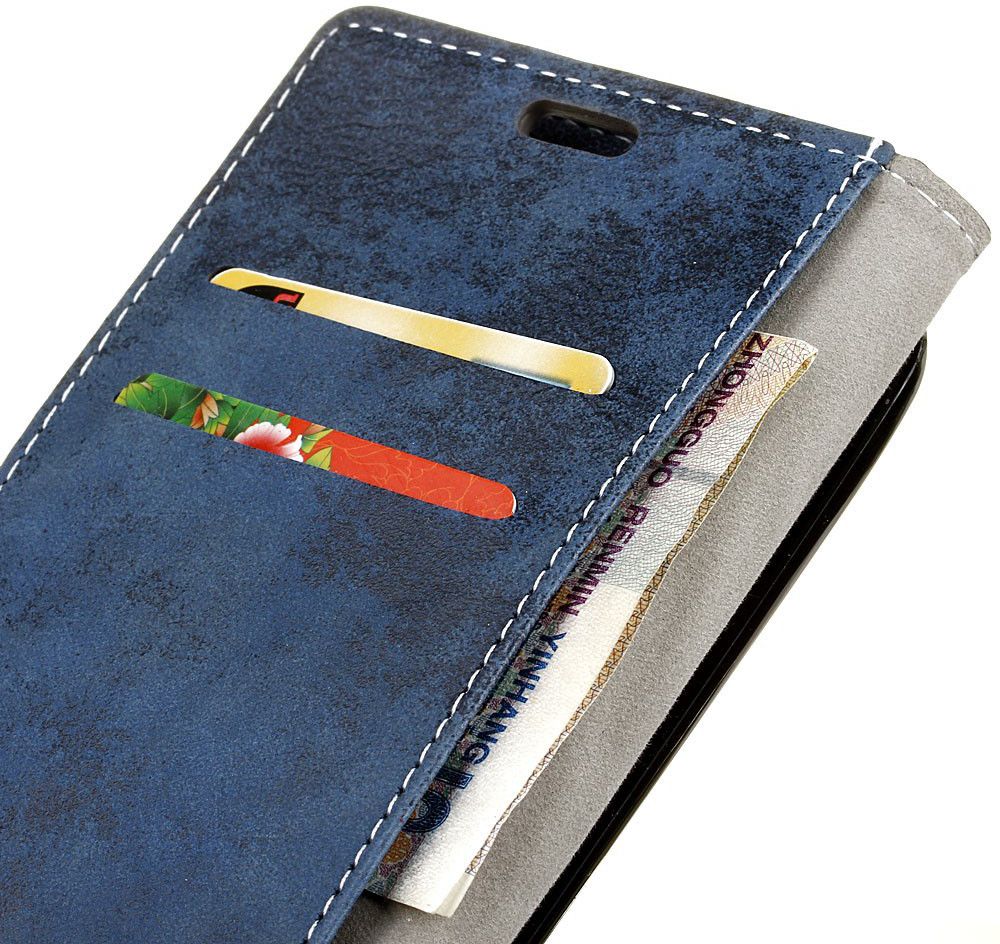 Samsung Galaxy A5 (2017) Retro Portemonnee Hoesje Blauw afbeelding 9