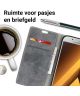 Samsung Galaxy A5 (2017) Retro Portemonnee Hoesje Grijs