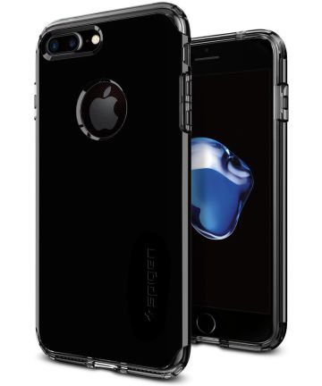 Spigen Hybrid Armor Hoesje Apple iPhone 7 Plus / 8 Plus Jet Black Hoesjes
