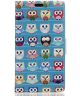 Samsung Galaxy A3 (2017) Fliphoesje Cute Owls Blauw
