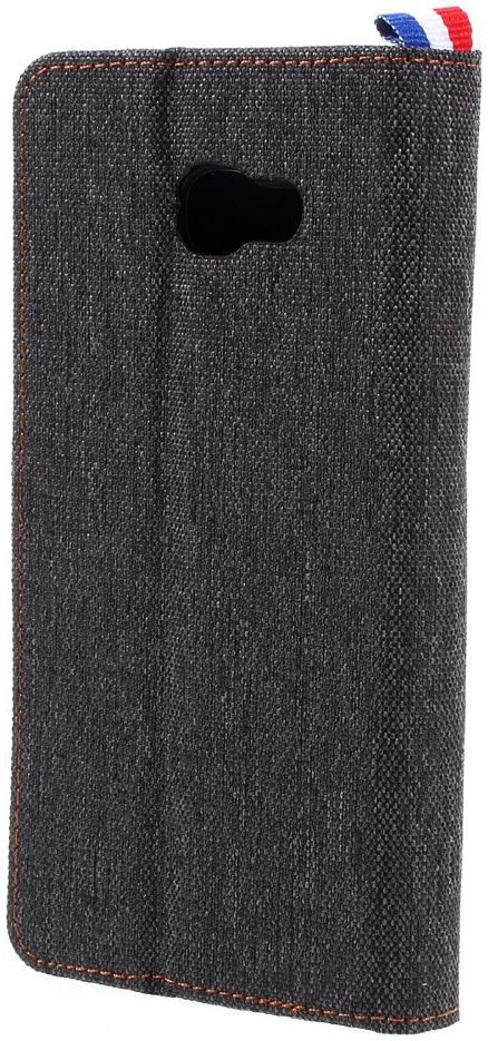 Samsung Galaxy Galaxy A3 (2017) Denim Portemonnee Hoesje Zwart afbeelding 6