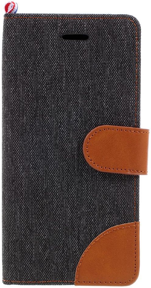 Samsung Galaxy Galaxy A3 (2017) Denim Portemonnee Hoesje Zwart afbeelding 7