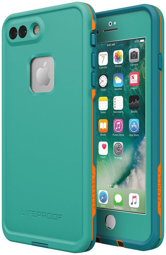 Lifeproof Fre Apple iPhone 7 Plus / 8 Plus Waterdicht Hoesje Blauw afbeelding 1