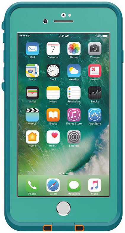 Lifeproof Fre Apple iPhone 7 Plus / 8 Plus Waterdicht Hoesje Blauw afbeelding 2