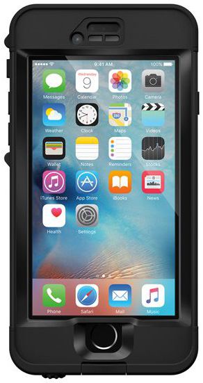 Lifeproof Nüüd Apple iPhone 6S Waterdicht Hoesje Zwart afbeelding 1