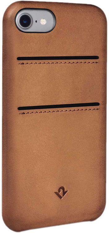 Twelve South RelaxedLeather iPhone 7 / 8 Portemonnee Hoesje Bruin afbeelding 1