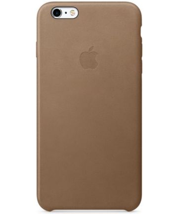 Apple iPhone 6S Plus Leather Case Brown Hoesjes