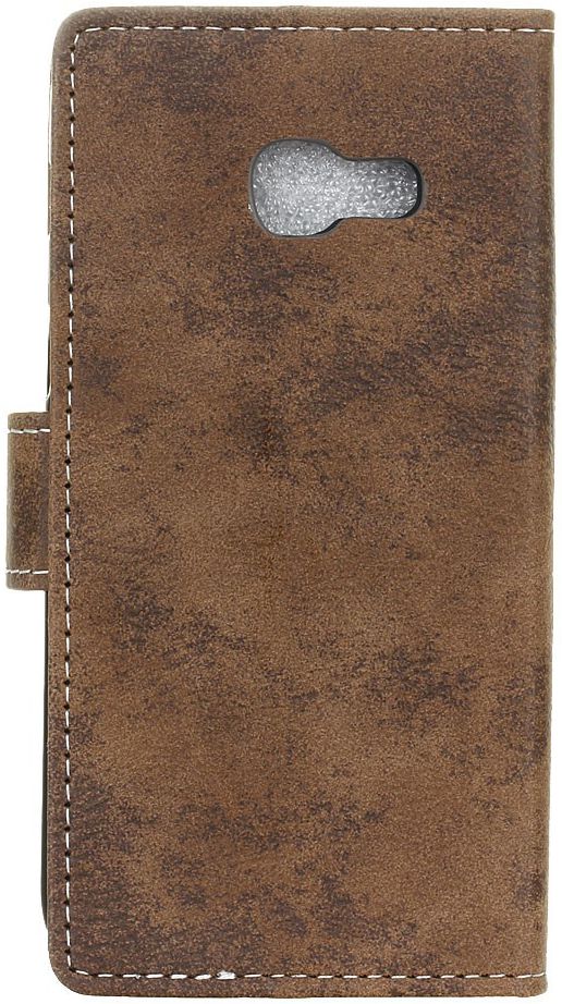 Vintage Samsung Galaxy A3 2017 Bookcase Hoesje Bruin afbeelding 8