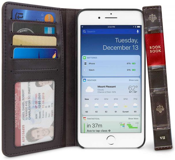 Twelve South BookBook voor iPhone 7 / 8 Bruin afbeelding 1
