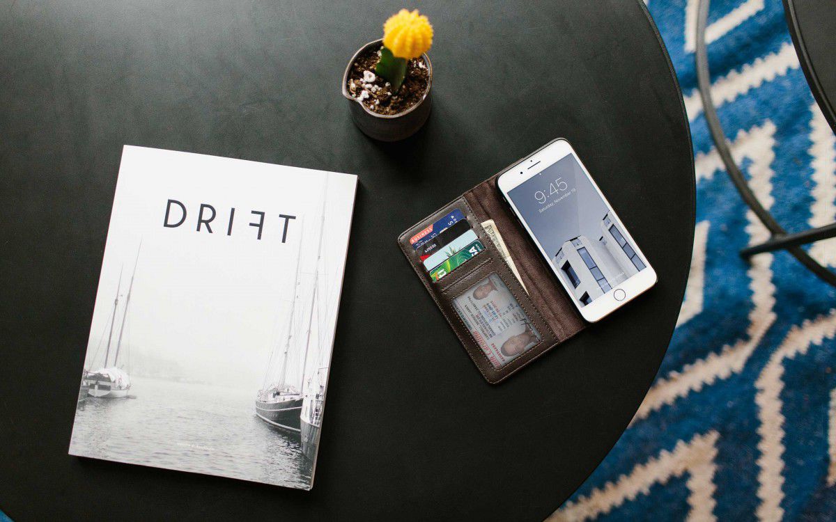 Twelve South BookBook voor iPhone 7 / 8 Bruin afbeelding 4