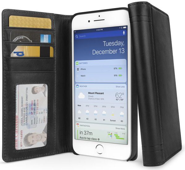 Twelve South Journal voor iPhone 6(S) en iPhone 7 / 8 Zwart afbeelding 1