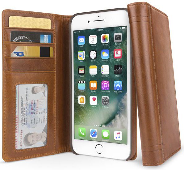 Twelve South Journal voor iPhone 6(S) en iPhone 7 / 8 Bruin afbeelding 1