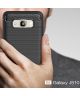 Samsung Galaxy J5 (2016) Geborsteld TPU Hoesje Grijs