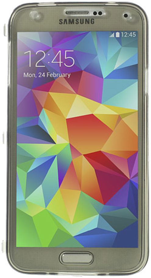 Samsung Galaxy S5 Transparante Flip Case afbeelding 7