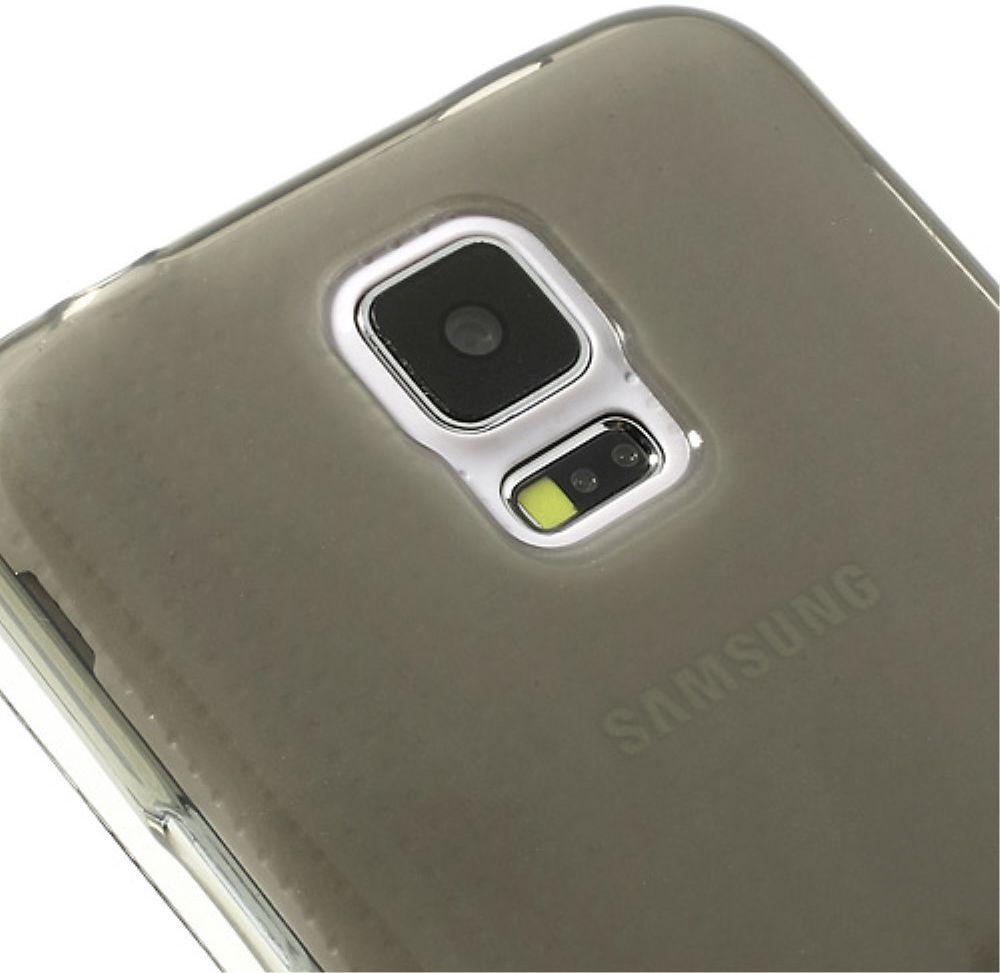 Samsung Galaxy S5 Transparante Flip Case afbeelding 8