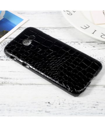 Samsung Galaxy A3 2017 croco textuur backcover hoesje Hoesjes