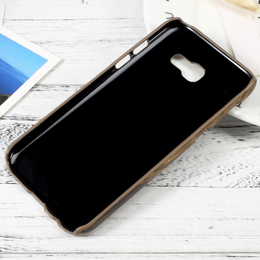 Samsung Galaxy A5 2017 houten textuur backcover hoesje afbeelding 5