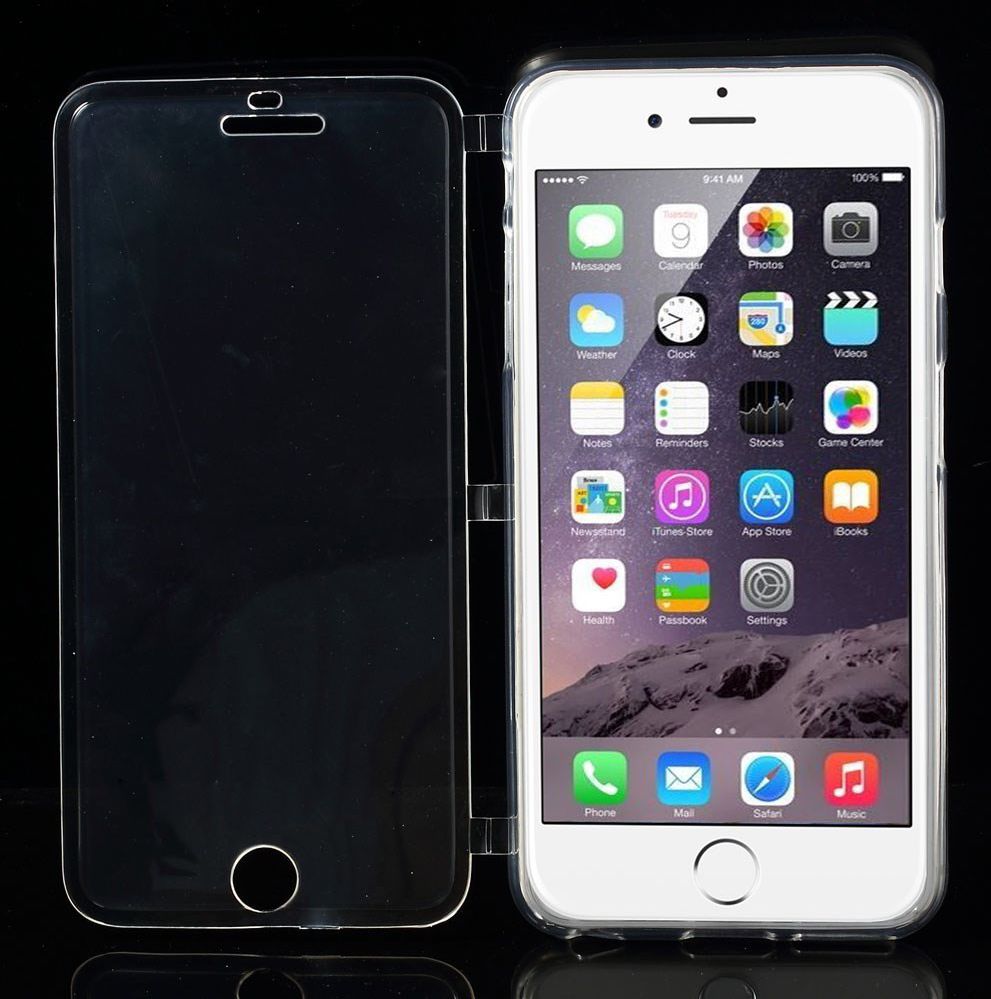 Apple iPhone 6S Plus Touchable Bookcase Transparant afbeelding 4