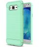 Samsung Galaxy J5 Geborsteld TPU Hoesje Groen
