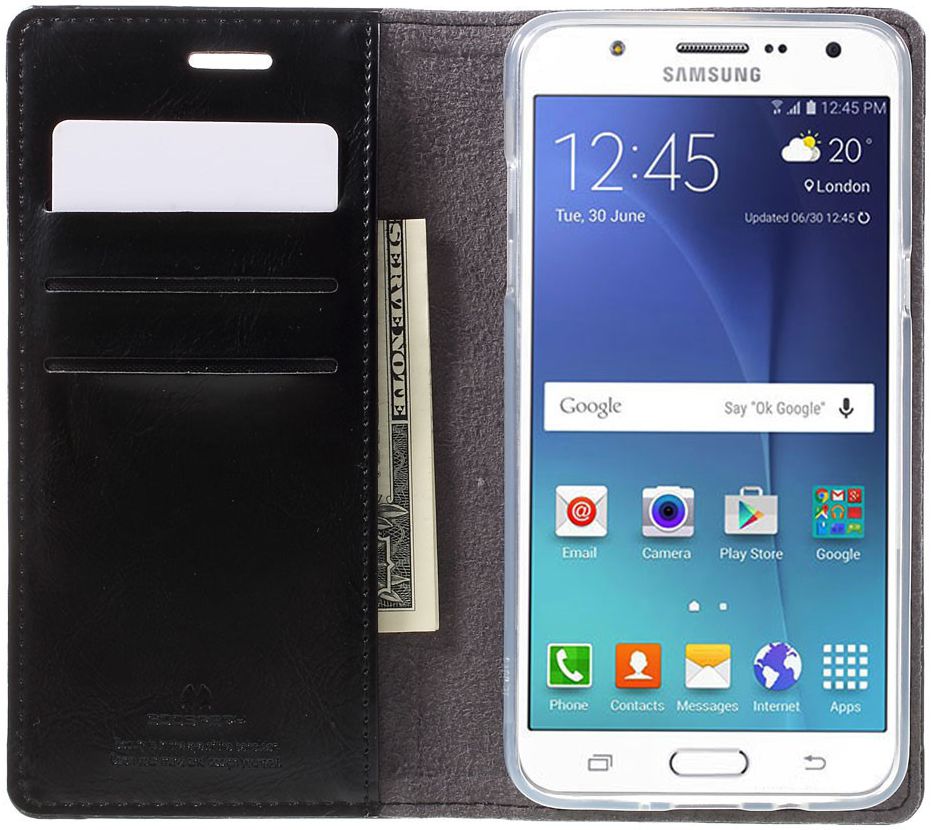 Samsung Galaxy J5 (2016) Mercury Hoesje Zwart afbeelding 1