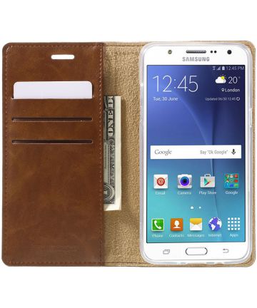 Samsung Galaxy J5 (2016) Mercury Hoesje Bruin Hoesjes