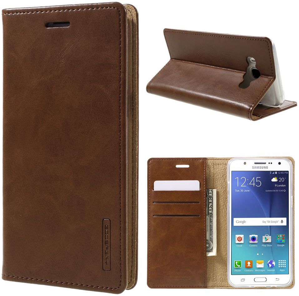 Samsung Galaxy J5 (2016) Mercury Hoesje Bruin afbeelding 2
