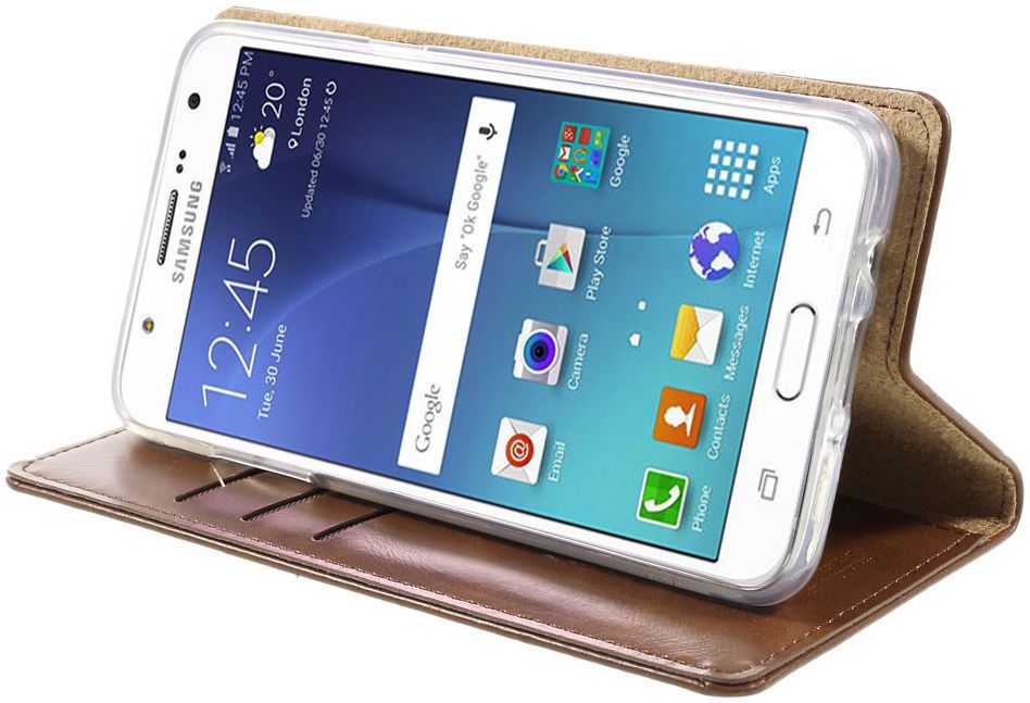Samsung Galaxy J5 (2016) Mercury Hoesje Bruin afbeelding 8