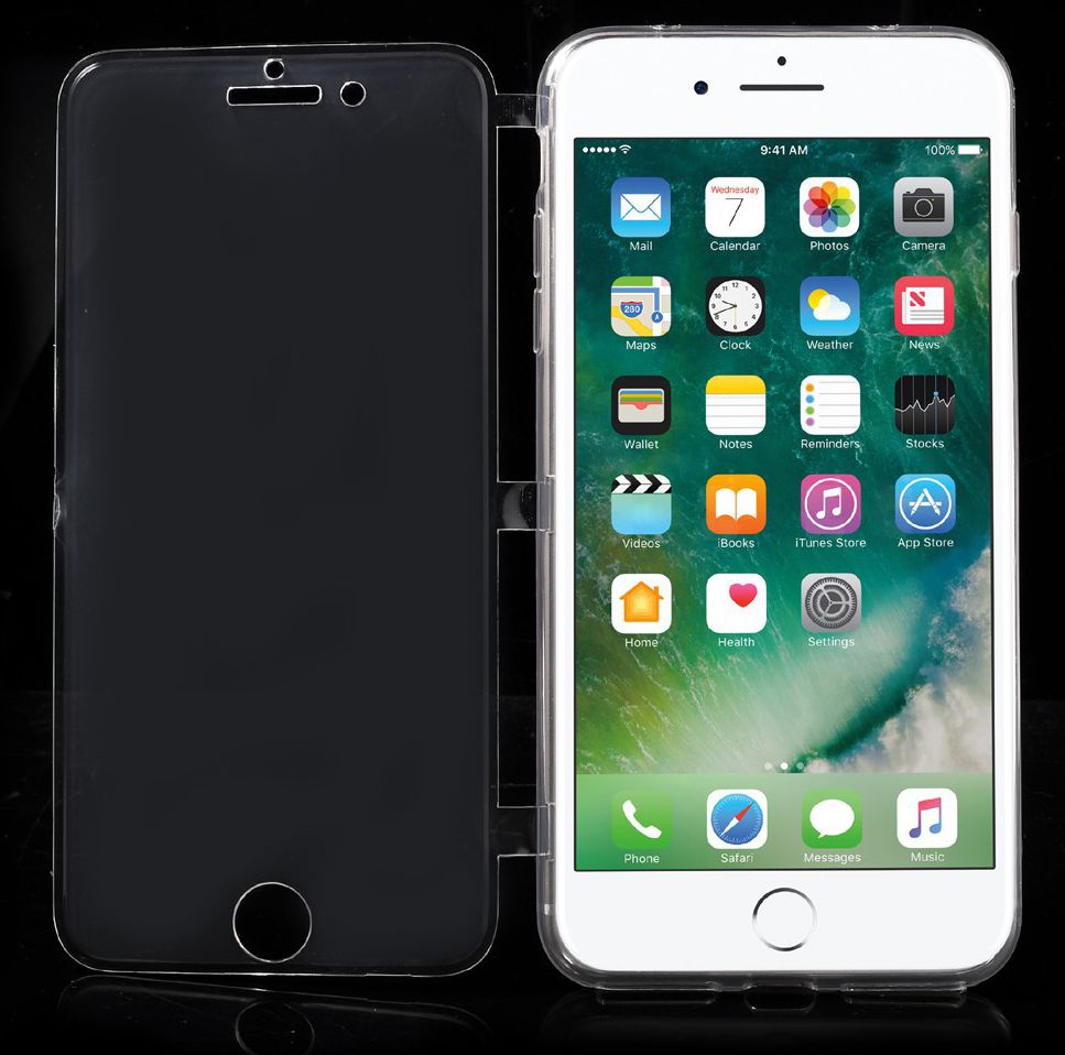 Apple iPhone 7 Plus / 8 Plus Doorzichtige Bookcase afbeelding 8
