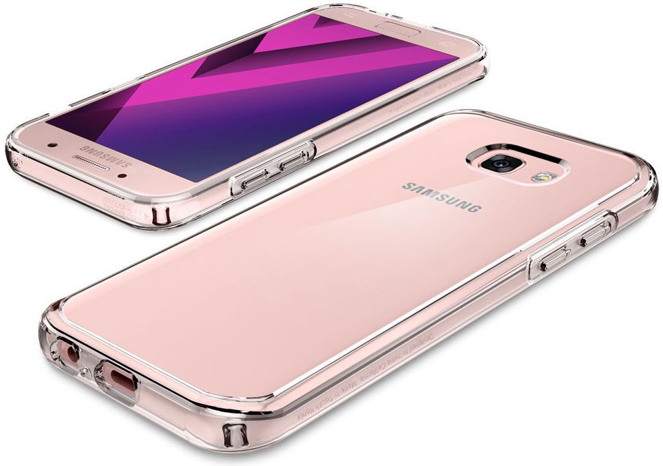 Spigen Ultra Hybrid Hoesje Samsung Galaxy A5 2017 Doorzichtig afbeelding 4