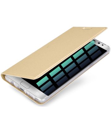 Dux Ducis Samsung Galaxy S7 Edge Bookcase Hoesje Goud Hoesjes