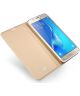 Dux Ducis Samsung Galaxy J5 (2016) Bookcase Hoesje Goud