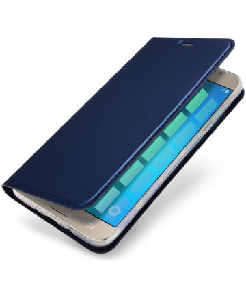 Dux Ducis Samsung Galaxy J5 (2016) Bookcase Hoesje Blauw Hoesjes
