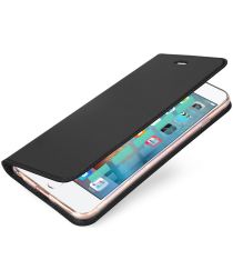 Dux Ducis Apple iPhone 5/5s/SE Premium Bookcase Hoesje Zwart