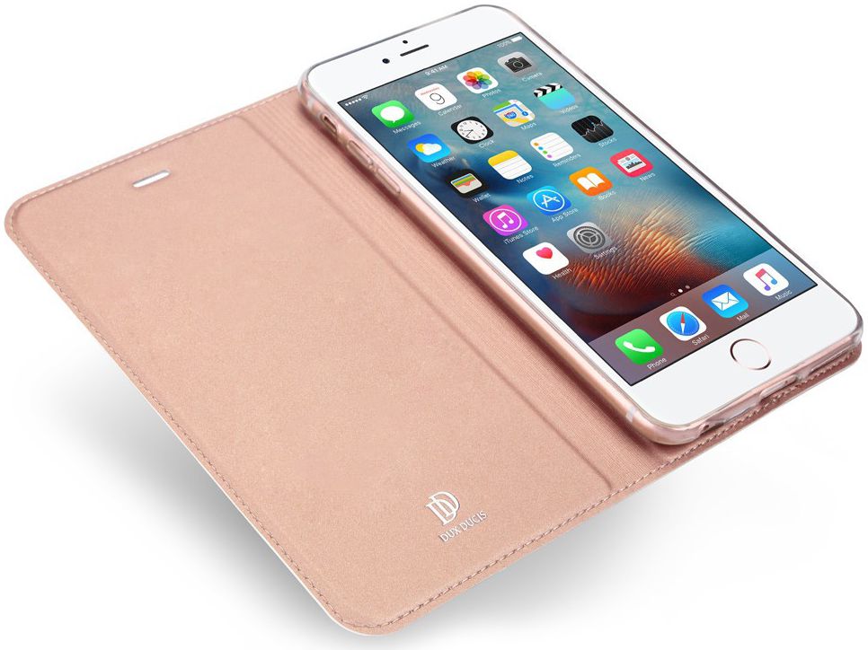 Dux Ducis Apple iPhone SE Premium Bookcase Hoesje Roze afbeelding 4