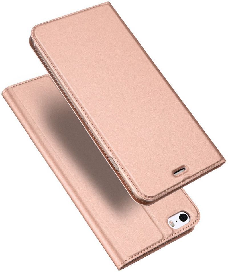 Dux Ducis Apple iPhone SE Premium Bookcase Hoesje Roze afbeelding 5