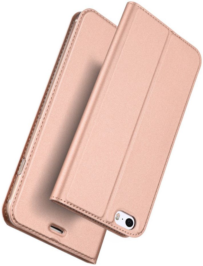 Dux Ducis Apple iPhone SE Premium Bookcase Hoesje Roze afbeelding 6