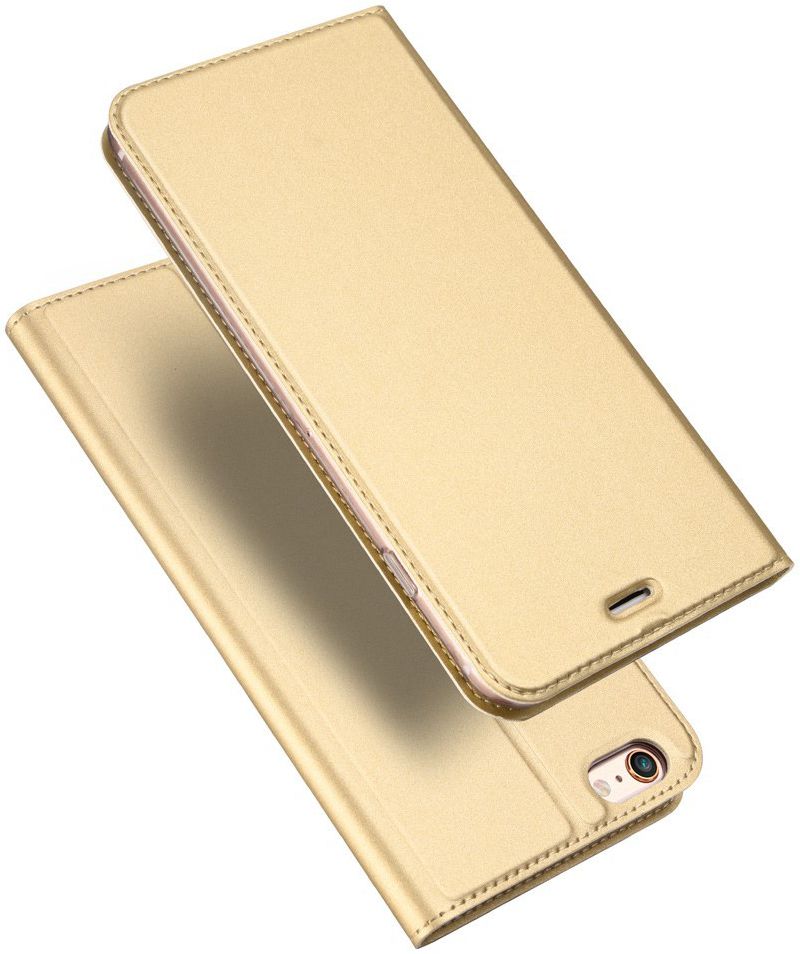 Dux Ducis Apple iPhone SE Premium Bookcase Hoesje Goud afbeelding 5