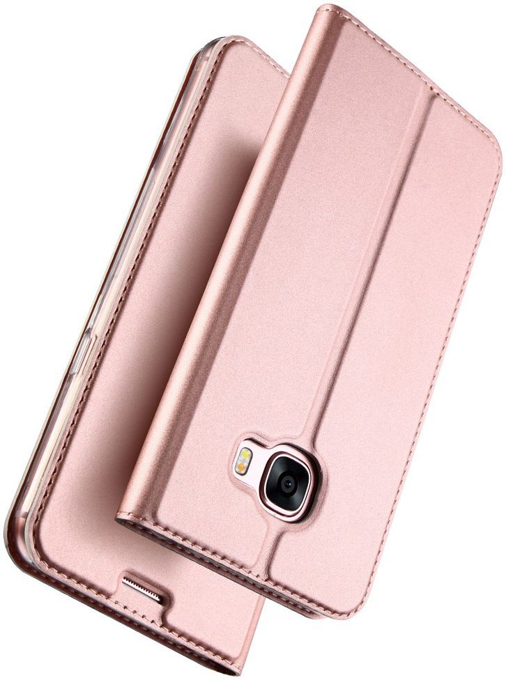 Dux Ducis Samsung Galaxy J3 (2017) Bookcase Hoesje Roze afbeelding 4