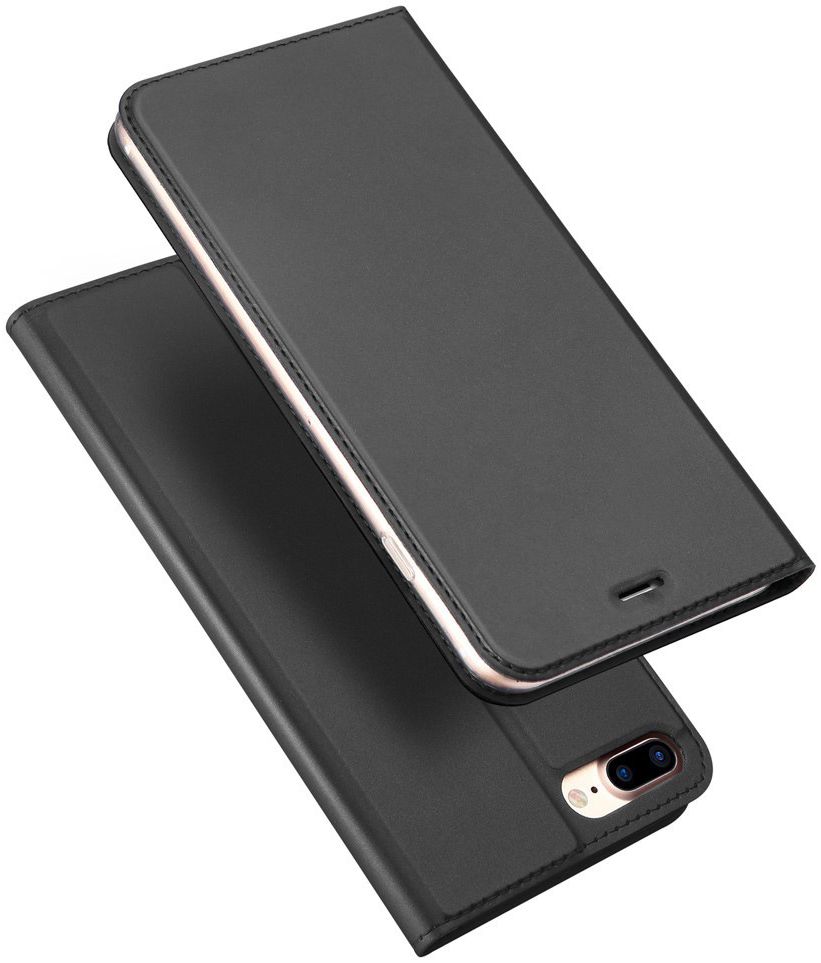 Dux Ducis iPhone 7 Plus / 8 Plus Bookcase Hoesje Grijs afbeelding 5