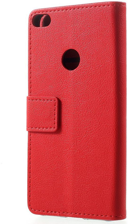 Huawei P8 Lite (2017) Portemonnee Hoesje Rood afbeelding 8