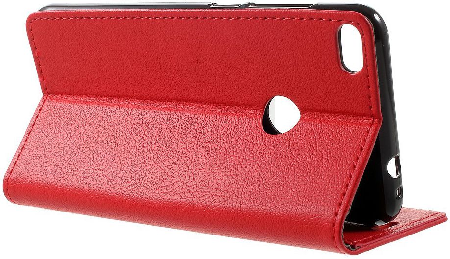 Huawei P8 Lite (2017) Portemonnee Hoesje Rood afbeelding 9
