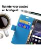 Huawei P8 Lite (2017) Portemonnee Hoesje Blauw