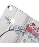 Huawei P8 Lite (2017) Wallet Case met Print Birds