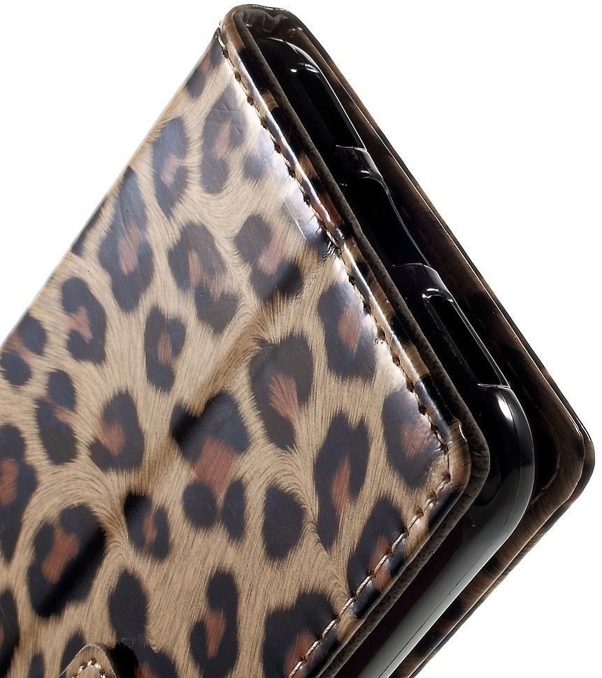 Huawei P8 Lite (2017) Wallet Case met Print Leopard afbeelding 10
