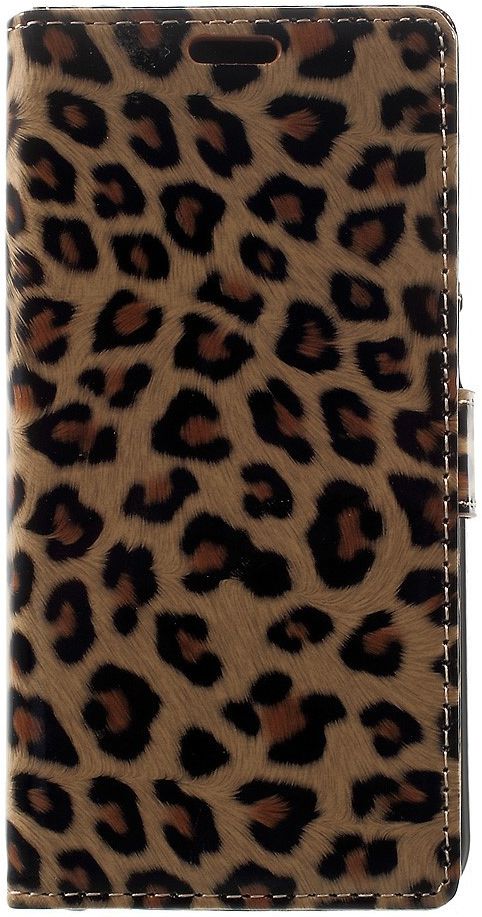 Huawei P8 Lite (2017) Wallet Case met Print Leopard afbeelding 4